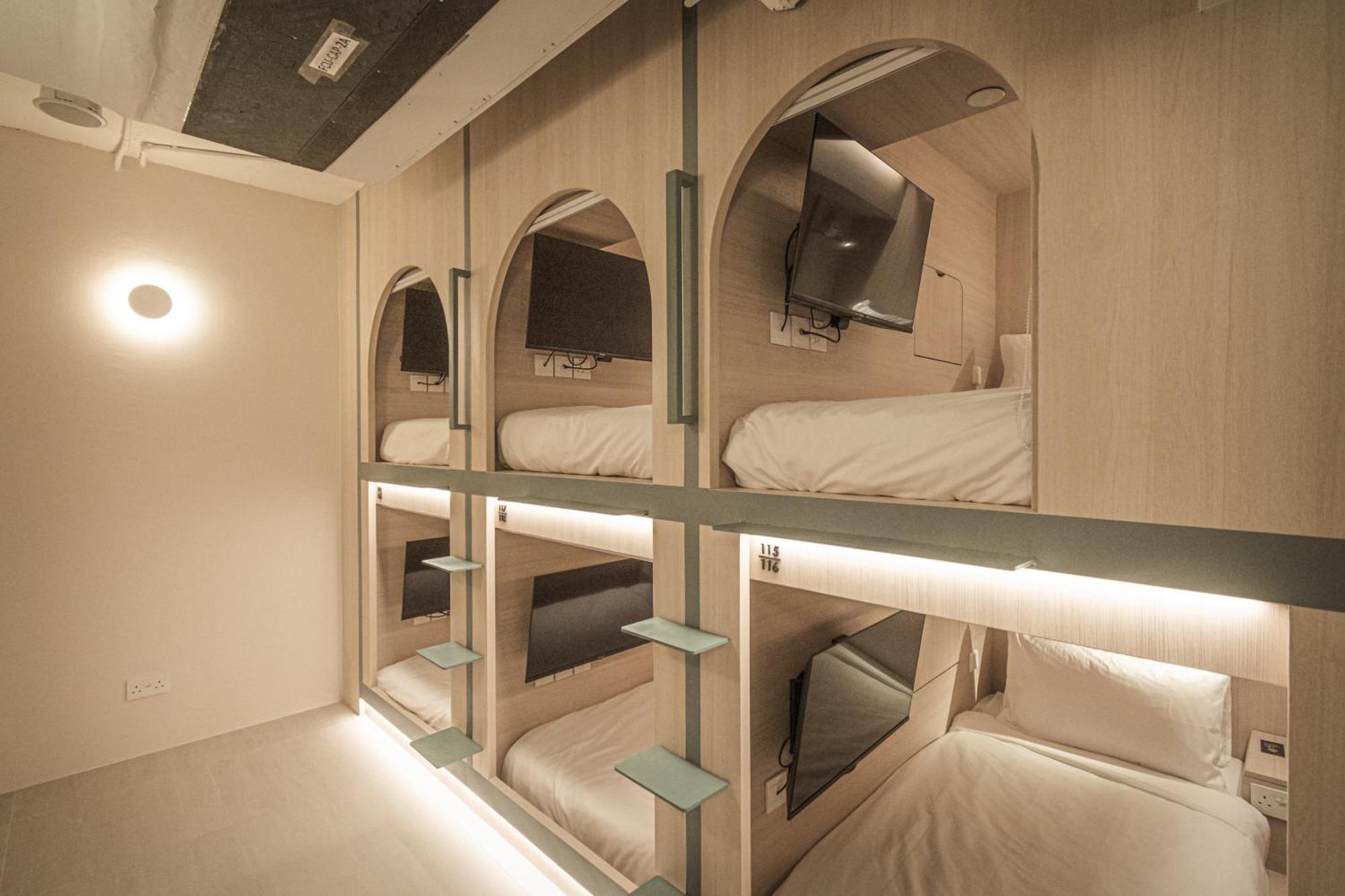 Jyu Capsule Hotel Singapur Exteriér fotografie