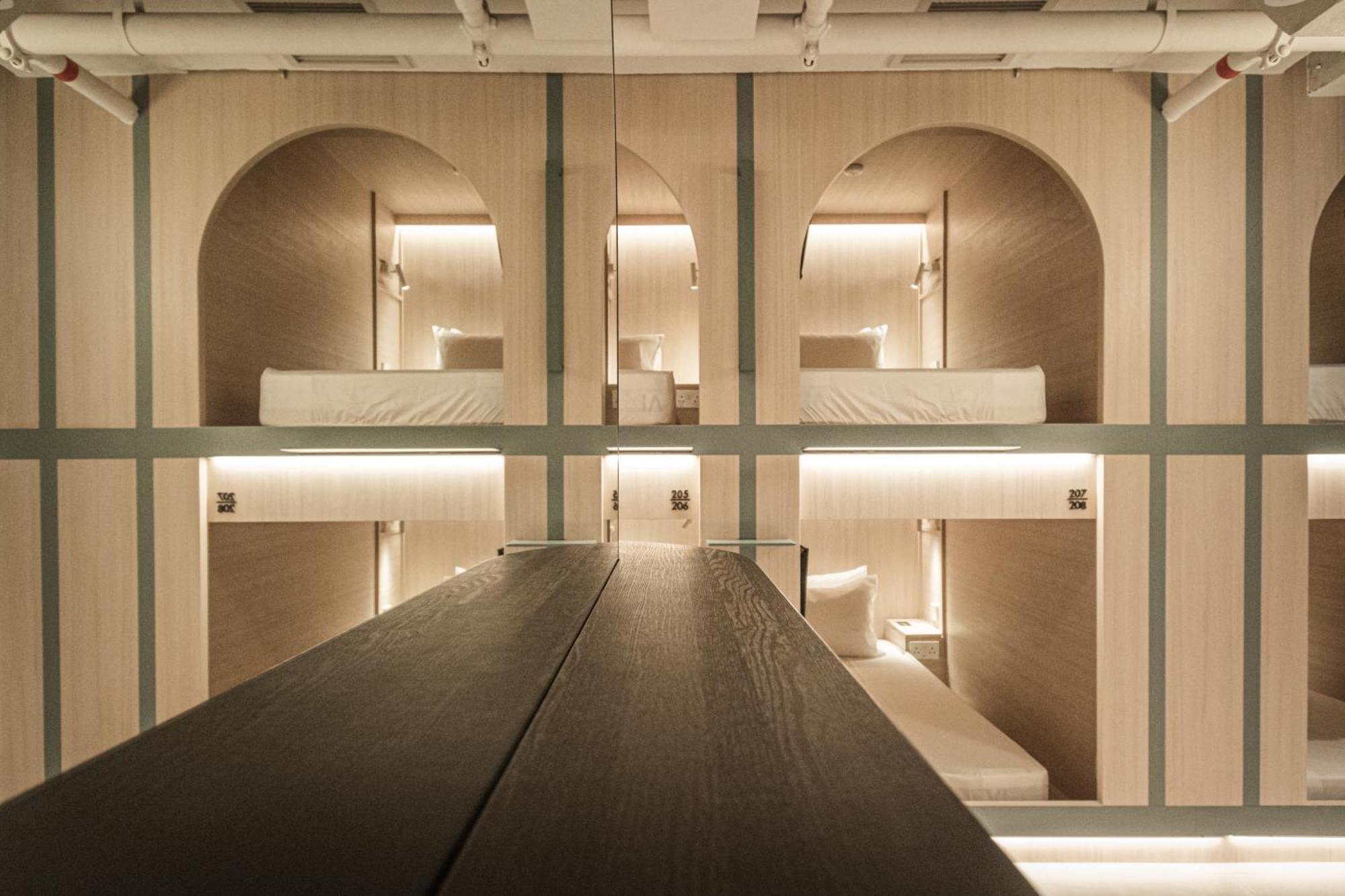 Jyu Capsule Hotel Singapur Exteriér fotografie