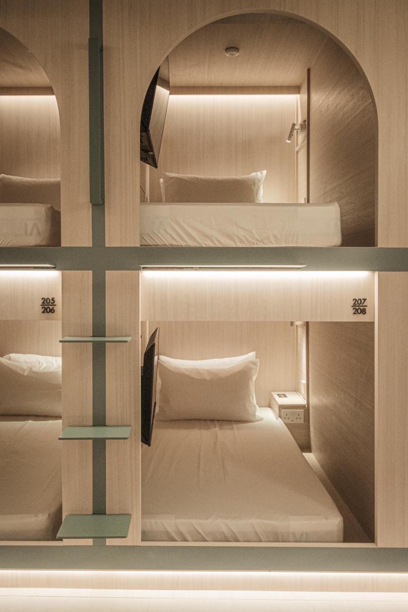 Jyu Capsule Hotel Singapur Pokoj fotografie