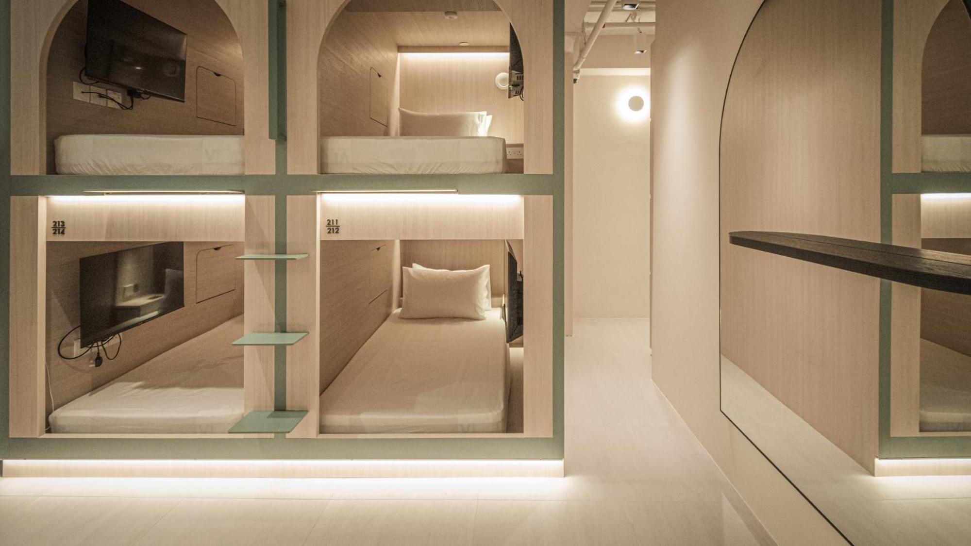 Jyu Capsule Hotel Singapur Exteriér fotografie